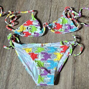 GALLIANO bikini swimsuit  size: 42 Italy , Small  Us ,